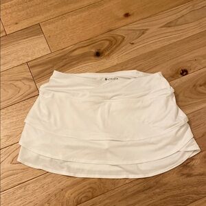 Athleta Ivory Active Skort